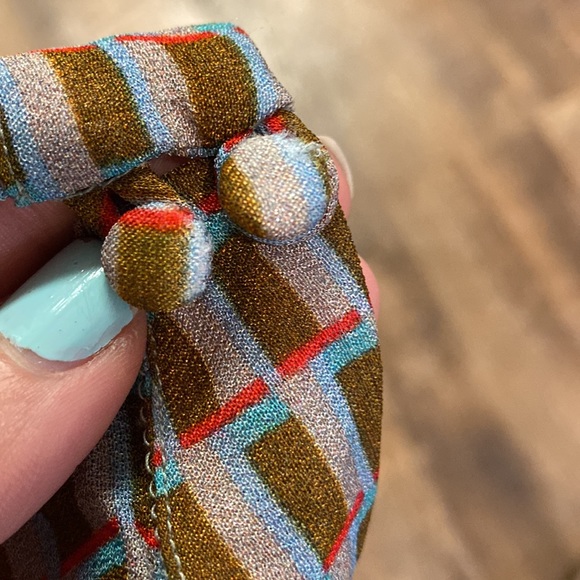 Anthropologie Conditions Apply Retro Peasant Blouse M - Picture 10 of 10